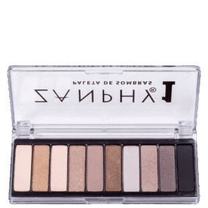 Paleta de Sombras Zanphy 10 Cores 1 20g