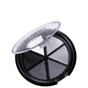 Paleta de Sombras Zanphy Sexteto 01 Preto 7,2g