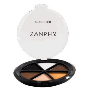 Paleta de Sombras Zanphy Sexteto 05 Nude 7,2g