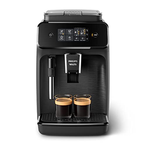 Cafeteira Espresso Automática Série 1200 Philips Walita, Preta, 1500W, 110v - EP1220/15