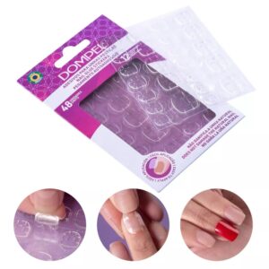 Aba Adesiva De Unhas Postiças Cola Dupla Face Atacado 576 Unidades