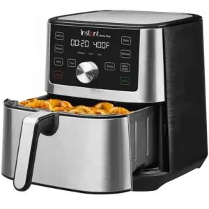Air Fryer Instant Vortex Plus XL 6 em 1 Preta Lavável na Lava-Louças 6QT