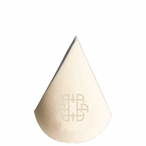 Esponja Ana Hickmann Beauty Flat Cut Sponge Branca para Maquiagem 7g