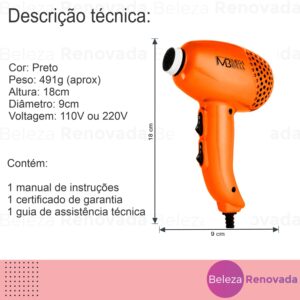 Aparelho Pedicuro 240V Laranja MVA:42,00% 11,43(Un)/St 22,85(T)/St***