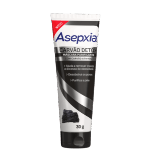 Máscara Facial Asepxia Peel Off Carvão Detox 30g