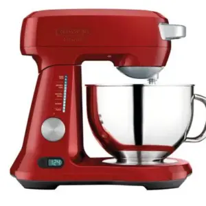 Batedeira Planetária Tramontina by Breville Mix Pro 840W 4.7L Vermelha em Alumínio Fundido 127V 69015/021