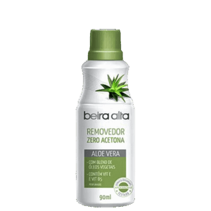 Removedor de Esmalte Beira Alta Zero Acetona Aloe Vera 90ml