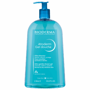 Gel de Banho Bioderma Atoderm Gel Douche Higiene Diária Antirressecamento 1L