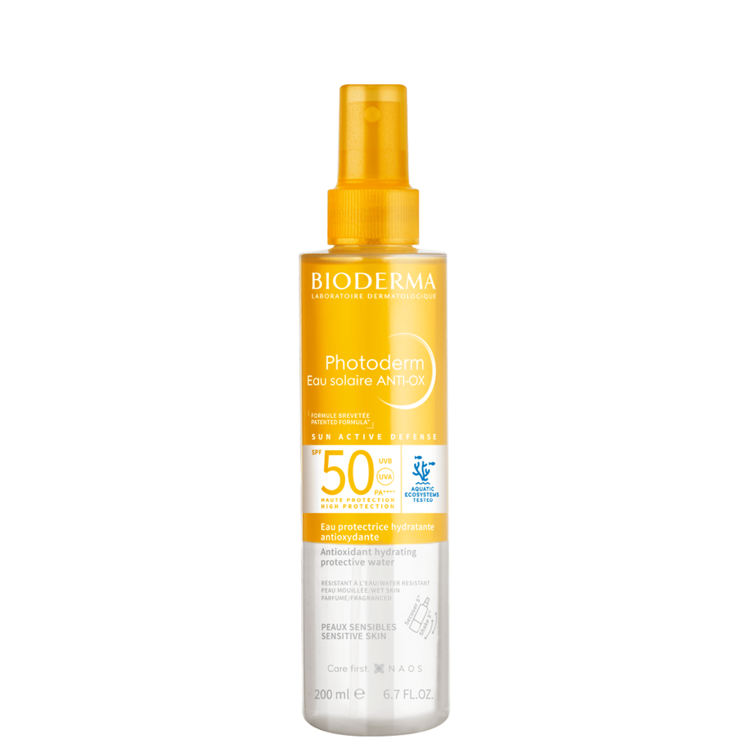 Água Bifásica Bioderma Photoderm Eau Solaire ANTI-OX Antioxidante 200ml