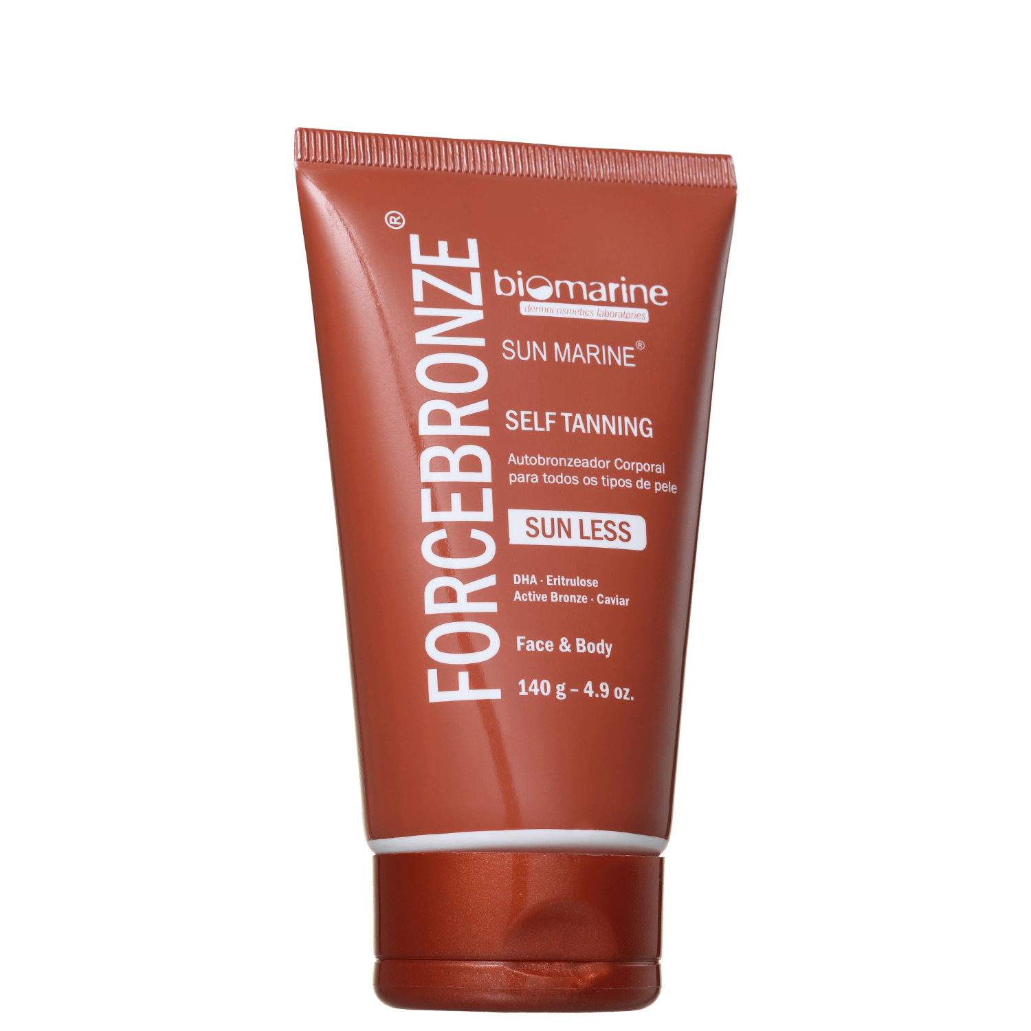 Loção Autobronzeadora Biomarine Sun Marine Force Bronze 140g