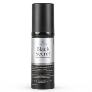 Black Secret Micro Spikes Peeling Clareador de Pele, Tulipa, Tecnologia que Imita Micro Agulhas 30mL