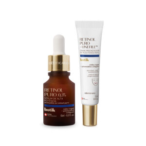 Combo Botik Retinol Puro Sérum Facial 15ml Preenchedor da Ruga Nasolabial 15ml