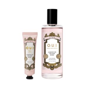 Conjunto Jardin de Grasse Rose O,U,i Feminino Eau de Parfum 100ml Creme para Mãos 30g