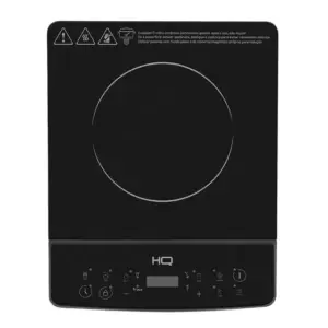 Cooktop de Indução HQ 1 Boca Portátil 2000W Preto 220V HQ-IDS2001