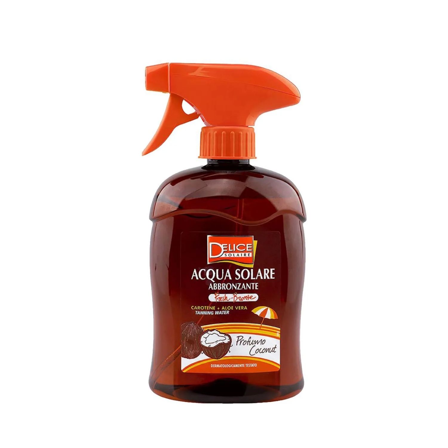 Água Bronzeadora Delice Solaire Acqua Solare Coconut 500ml