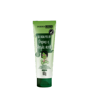 Gel Peel Off Dermachem Pepino e Argila Verde 60g