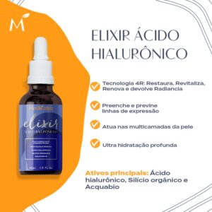 Elixir Medicatriz Ácido Hialurônico 30ml