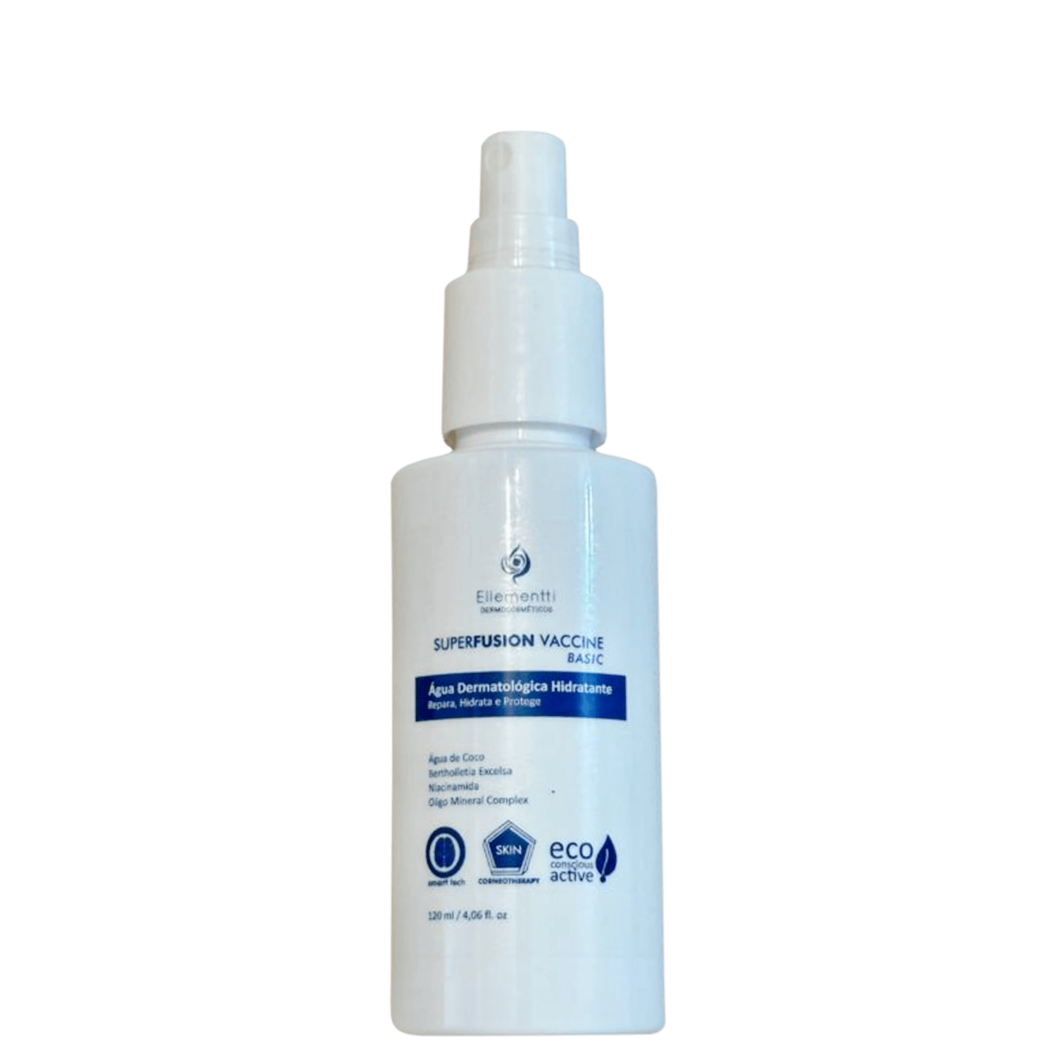 Água Dermatológica Ellementti Dermocosméticos Rotina Hidratante 120ml