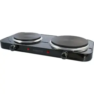 Fogão Elétrico de Mesa Agratto 2 Pratos 2500W 127V Preto FMP-01