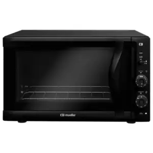 Forno Elétrico Bancada Mueller 50L Easy Clean com Timer Vidro Duplo Sonetto MFB50F