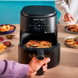 Fritadeira Airfryer Digital Philips Walita XL Preta NA230