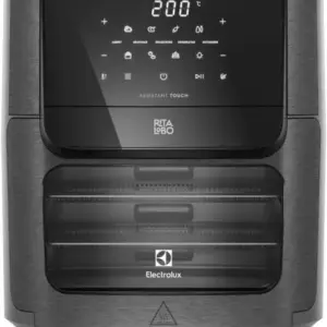 Air Fryer Electrolux Oven Experience por Rita Lobo Digital 1700W 5 em 1 Grafite 220V 12L EAF90