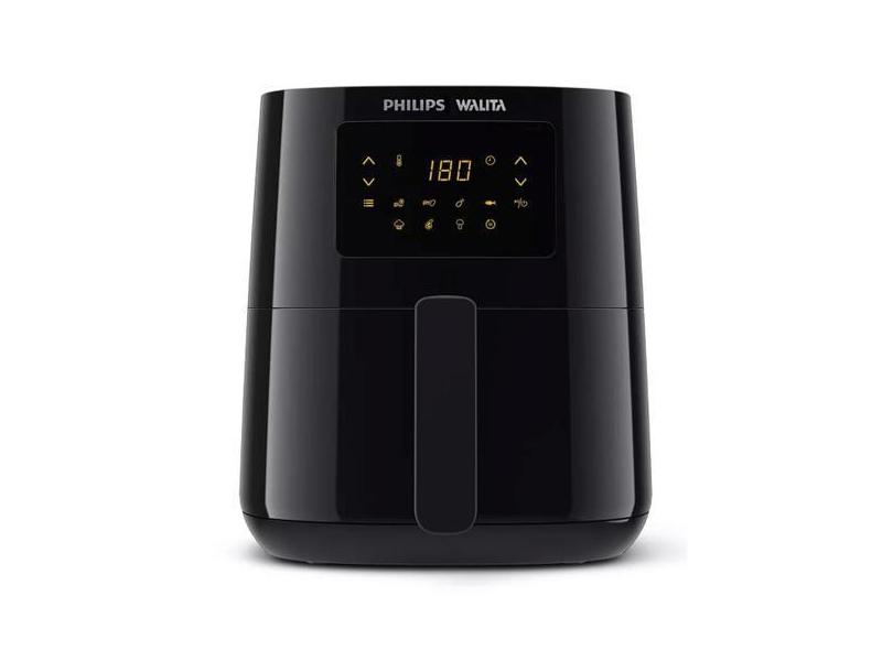 Fritadeira Airfryer Philips Walita 4.1L Visor Digital Preta 110V