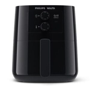 Fritadeira Airfryer Philips Walita Série 3000 Grill Edition HD9202 4.1L Preta 1400W 127V
