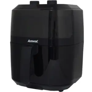 Air Fryer Amvox Sem Óleo 110V Panela Elétrica 1400W Timer Preta 127V 5L ARF 1250