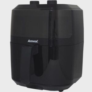Fritadeira Airfryer Sem Óleo Panela Elétrica Amvox ARF-1250 5L Preta 1400W Timer