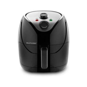 Fritadeira Elétrica Air Fryer 6.5L Sem Óleo Preta 1700W 220V