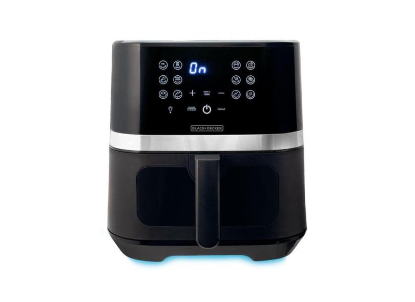 Fritadeira Air Fryer Digital Black+Decker Gourmand Gris AFDLG