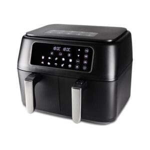 Fritadeira Dual Air Fryer Hamilton Beach Duplo Cesto ASWE-006-BZ127V 8L