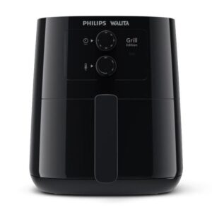 Fritadeira Airfryer Philips Walita Série 3000 Grill Edition HD9202 1400W Preta