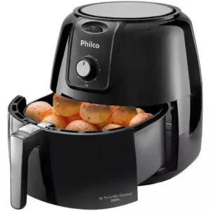 Fritadeira Philco Sem Óleo Preto 1900W 127V 8,1L PFR13P