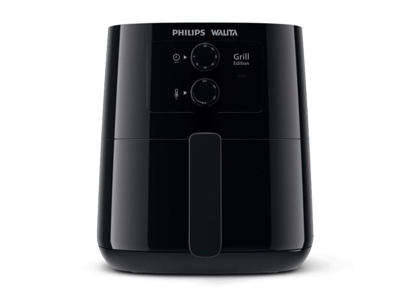 Fritadeira Philips Walita Airfryer Grill Edition HD9202-91 Preta 110V