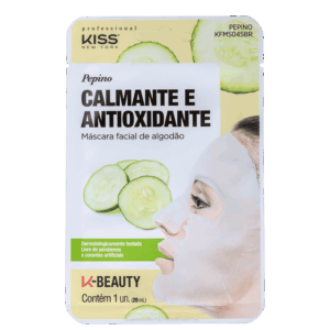 Máscara Calmante Kiss New York Pepino 20ml