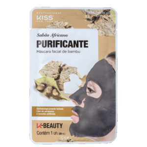 Máscara de Limpeza Facial Kiss New York Sabão Africano Purificante 20ml