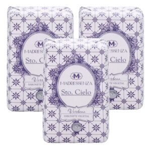 Kit Sabonetes em Barra Madressenza Verbena 3x180g