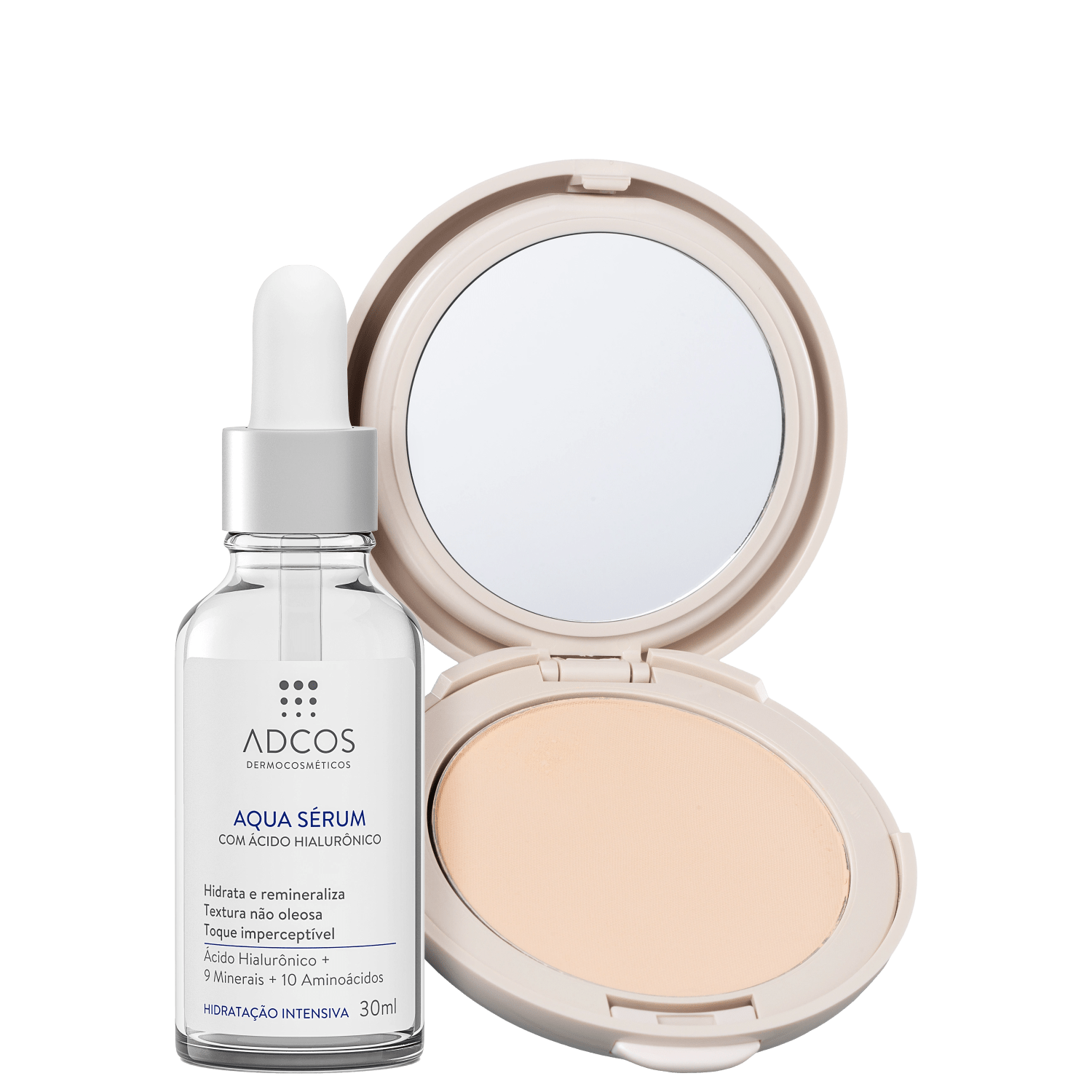 Kit Adcos Aqua Fotoproteção Diária Ácido Hialurônico 2 Produtos