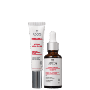 Kit Adcos Derma Complex Concentrado Vitamina C 20 Retinol 2 Produtos