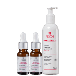 Kit Adcos Tratamento Boost Facial 3 Produtos