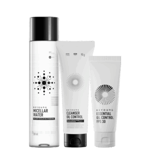 KIT BEYOUNG LIMPEZA E PROTEÇÃO MICELLAR WATER 200ML