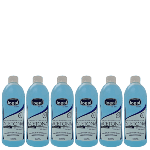 Kit Removedor de Esmaltes Ideal 6 Unidades