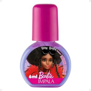 Kit Impala Barbie: 1 Esmalte e Paleta de Maquiagem Infantil Extraordinária 2un