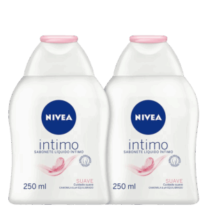 Kit Sabonete Íntimo NIVEA Suave 2 produtos