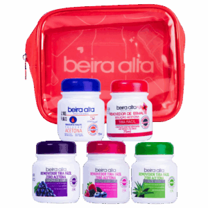 Kit Removedor de Esmalte Beira Alta Tira Fácil Paixão 5 Removedores 75ml