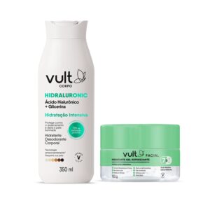 Kit Vult Corpo Hidraluronic Facial 7 em 1 2 Produtos