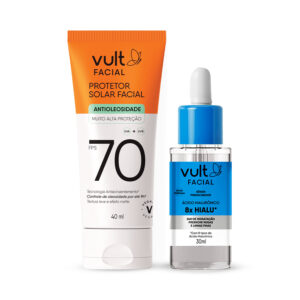 Kit Vult Facial Antioleosidade Ácido Hialurônico Duo 2 Produtos