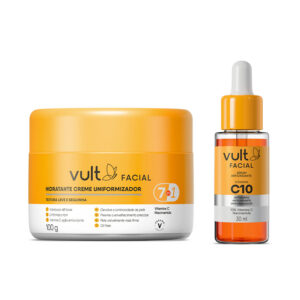 Kit Vult Facial Vitamina C Antioxidante 2 Produtos